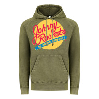 Vintage Olive johnny rockets Vintage Hoodie - linhVisuals