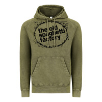 Vintage Olive old spaghetti factory Vintage Hoodie - linhVisuals