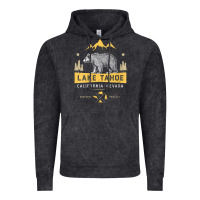 Vintage Black womens lake tahoe national park california nevada vintage bear men v n Vintage Hoodie - linhVisuals
