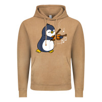 Vintage Camel penguin playing violin animal Vintage Hoodie - linhVisuals