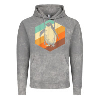 Cloud Rock penguin retro vintage style penguin Vintage Hoodie - linhVisuals