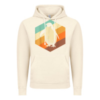 Vintage Artic penguin retro vintage style penguin Vintage Hoodie - linhVisuals