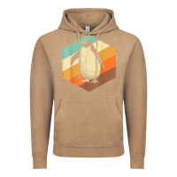 Vintage Coffee penguin retro vintage style penguin Vintage Hoodie - linhVisuals