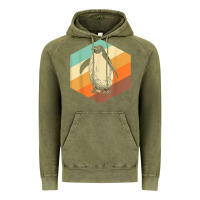 Vintage Olive penguin retro vintage style penguin Vintage Hoodie - linhVisuals