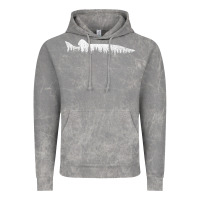 Cloud Rock musky pine forest fishing angler Vintage Hoodie - linhVisuals