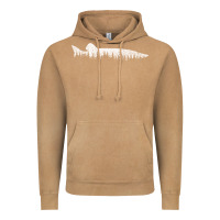 Vintage Camel musky pine forest fishing angler Vintage Hoodie - linhVisuals