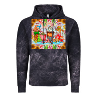 Cloud Black christmas coffee class Vintage Hoodie - CowhideDigitalArt
