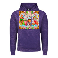 Cloud Purple christmas coffee class Vintage Hoodie - CowhideDigitalArt