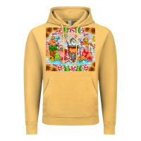 Vintage Mustard christmas coffee class Vintage Hoodie - CowhideDigitalArt