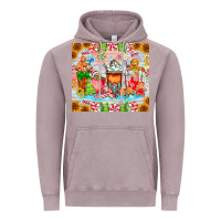 Vintage Zinc christmas coffee class Vintage Hoodie - CowhideDigitalArt