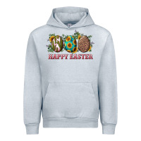 Happy Easter With Western Eggs And Sunflowers Urban Hoodie | Teevron