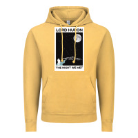 Vintage Mustard lord huron the night we met Vintage Hoodie - linhVisuals