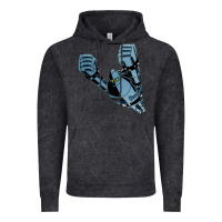 Vintage Black gigantor tetsujin Vintage Hoodie - linhVisuals