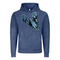 Vintage Denim gigantor tetsujin Vintage Hoodie - linhVisuals