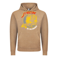 Vintage Coffee AC 130 Gunship New Spectre Vintage Hoodie - linhVisuals