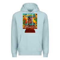 Blue Mist cowgirls just wanna have fun 12 oz can cooler (regular) Premium Hoodie - Artiststas