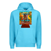 Ocean Blue cowgirls just wanna have fun 12 oz can cooler (regular) Premium Hoodie - Artiststas