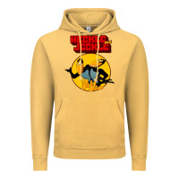 Vintage Mustard heckle and jeckle Vintage Hoodie - linhVisuals