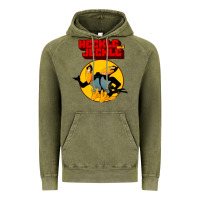 Vintage Olive heckle and jeckle Vintage Hoodie - linhVisuals