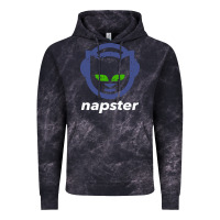 Cloud Black napster Vintage Hoodie - linhVisuals