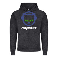 Vintage Black napster Vintage Hoodie - linhVisuals