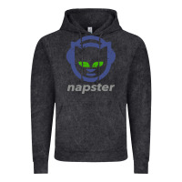 Vintage Black napster Vintage Hoodie - linhVisuals