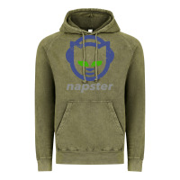 Vintage Olive napster Vintage Hoodie - linhVisuals