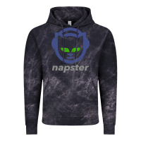 Cloud Black napster Vintage Hoodie - linhVisuals