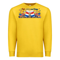 Lemon red white and boozy libbey glass Premium Sweatshirt - RanaPortraitStore