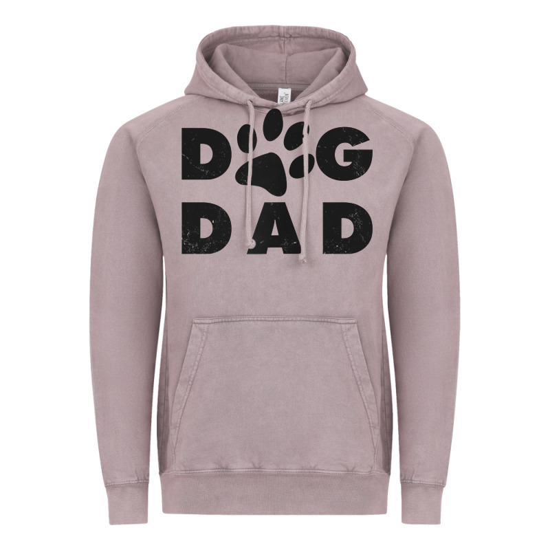 Dog Dad Classic Design Paw Gift T Shirt Vintage Hoodie by linhVisuals | Teevron