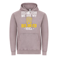 Vintage Zinc don't make me use bus driver voice school bus driver t shirt Vintage Hoodie - linhVisuals