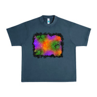 Midnight Navy halloween stars background Urban Heavy Tee - BundleAndBundleShop