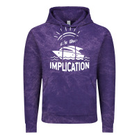 Cloud Purple the implication its always sunny in philadelphia Vintage Hoodie - linhVisuals