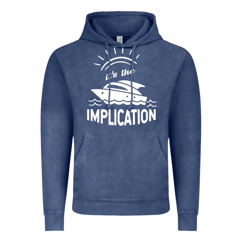 The Implication Its Always Sunny In Philadelphia Vintage Hoodie by linhVisuals | Teevron