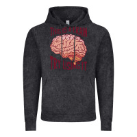 Vintage Black Brain Vintage Hoodie - linhVisuals