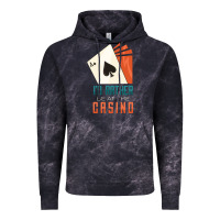 Cloud Black Casino Vintage Hoodie - linhVisuals