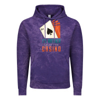 Cloud Purple Casino Vintage Hoodie - linhVisuals