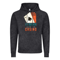 Vintage Black Casino Vintage Hoodie - linhVisuals