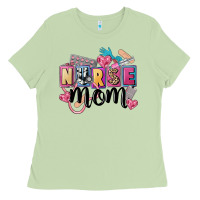 Matcha nurse mom Ladies Tee - FaDigitalArtStudio