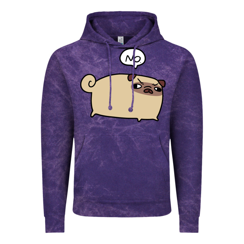 No Pug Vintage Hoodie by linhVisuals | Teevron