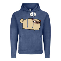 Vintage Denim no pug Vintage Hoodie - linhVisuals