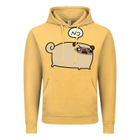 Vintage Mustard no pug Vintage Hoodie - linhVisuals
