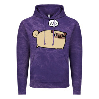 Cloud Purple no pug Vintage Hoodie - linhVisuals