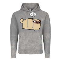 Cloud Rock no pug Vintage Hoodie - linhVisuals
