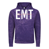 Cloud Purple emt emergency medical technician ems first responder medic sweatshirt Vintage Hoodie - linhVisuals