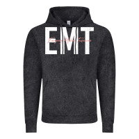 Vintage Black emt emergency medical technician ems first responder medic sweatshirt Vintage Hoodie - linhVisuals