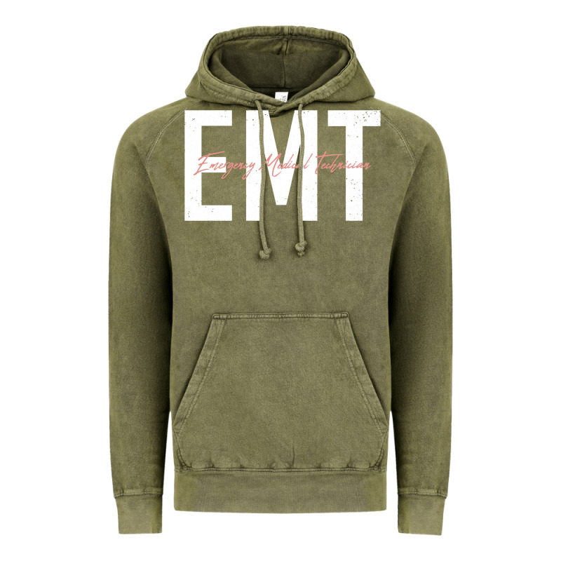 Emt Emergency Medical Technician Ems First Responder Medic Sweatshirt Vintage Hoodie by linhVisuals | Teevron