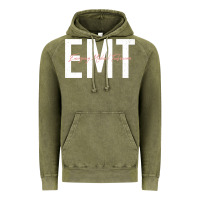 Emt Emergency Medical Technician Ems First Responder Medic Sweatshirt Vintage Hoodie | Teevron