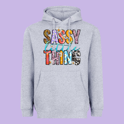 Sassy Little Thing Heavyweight Hoodie Designed By Ranaportraitstore