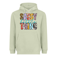 Matcha sassy little thing Heavyweight Hoodie - RanaPortraitStore
